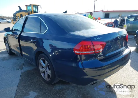 2012 Volkswagen Passat 2.5L Se from USA, damaged, VIN 1VWBP7A30CC025230